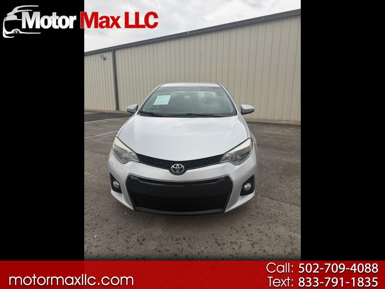 Toyota Corolla S Premium CVT 2015