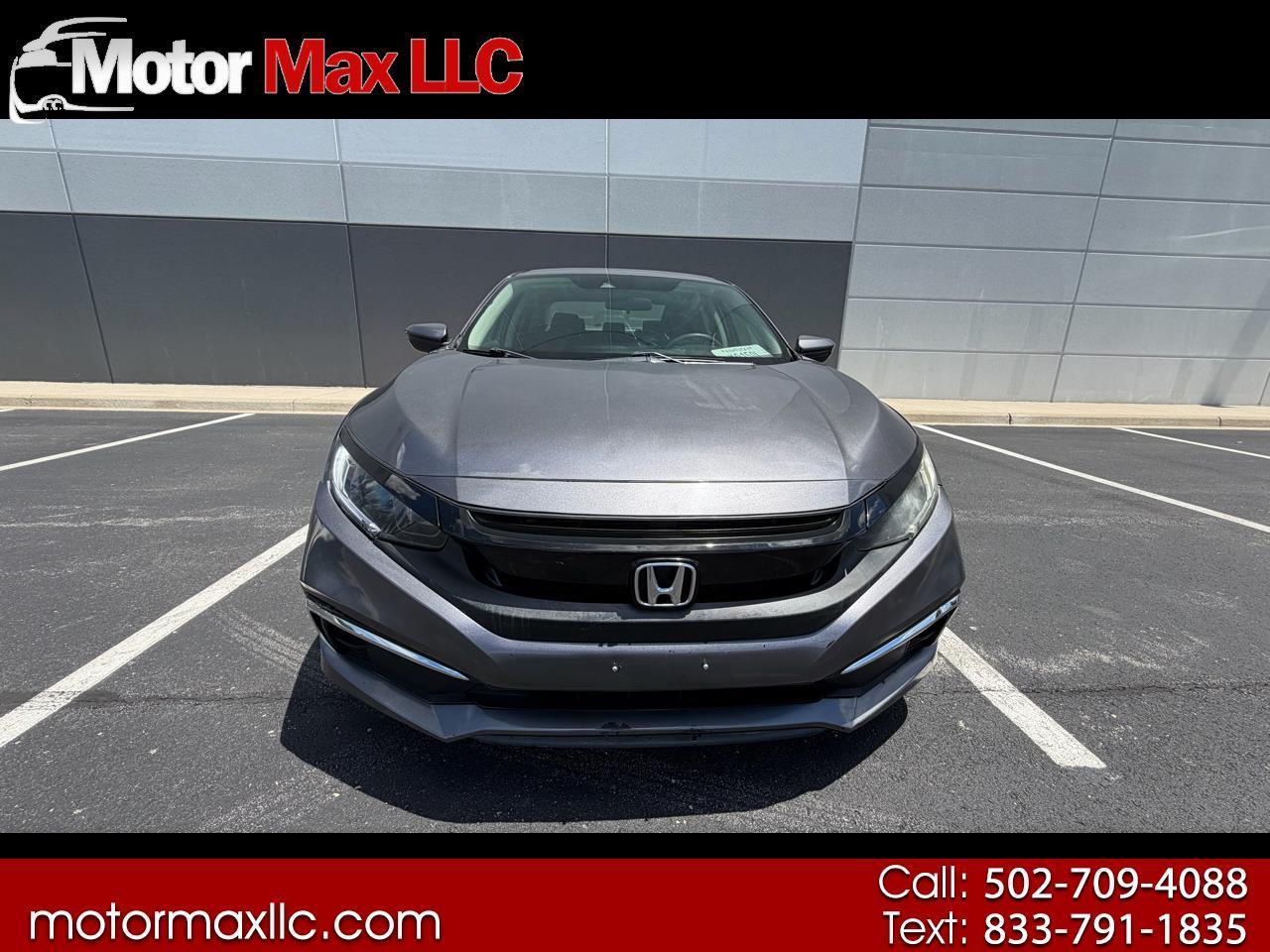 Honda Civic LX Honda Sensing Sedan CVT 2019