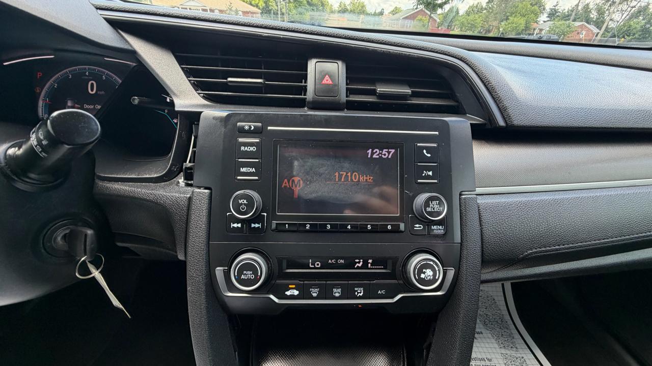Honda Civic LX Honda Sensing Sedan CVT 2019
