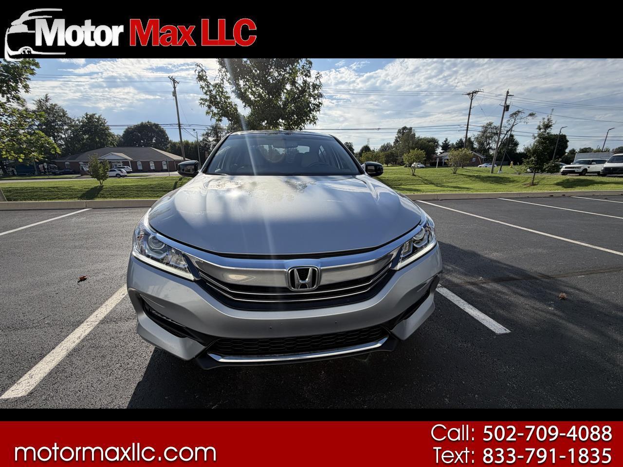 2017 Honda Accord EX-L Sedan CVT