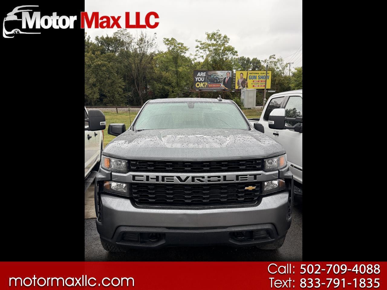 2019 Chevrolet Silverado 1500 Custom Crew Cab Short Box 4WD