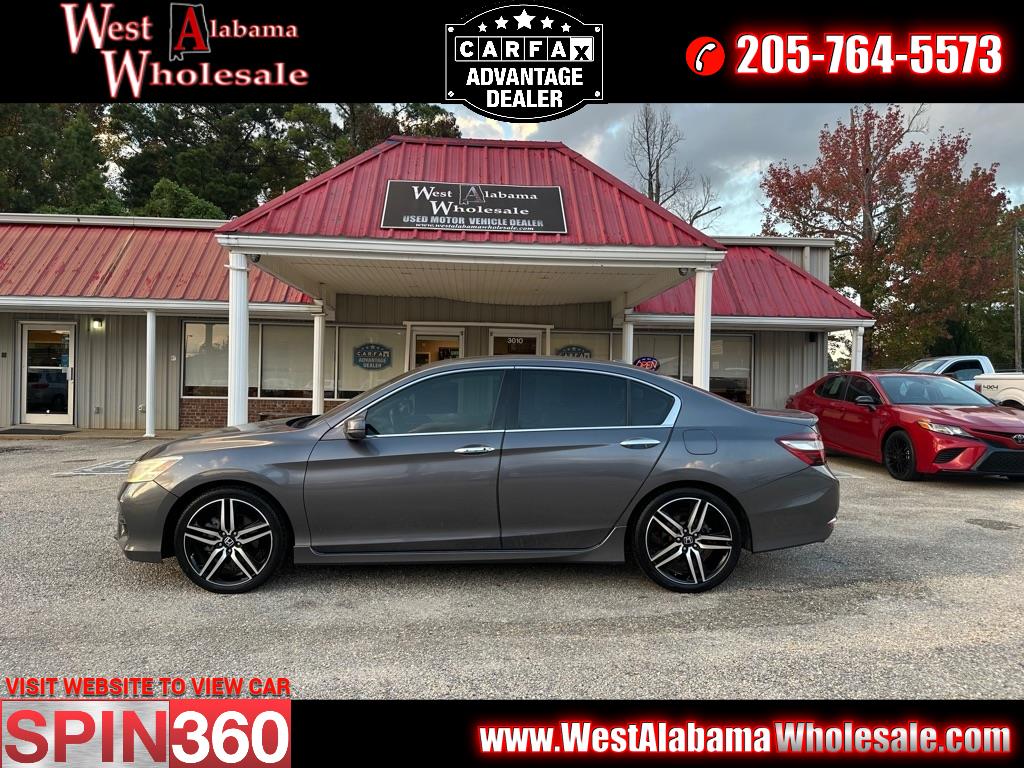 2017 Honda Accord Touring V6 Sedan 6-Spd AT