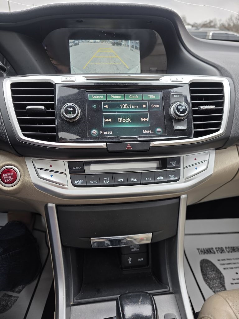 Honda Accord EX-L Sedan CVT 2015