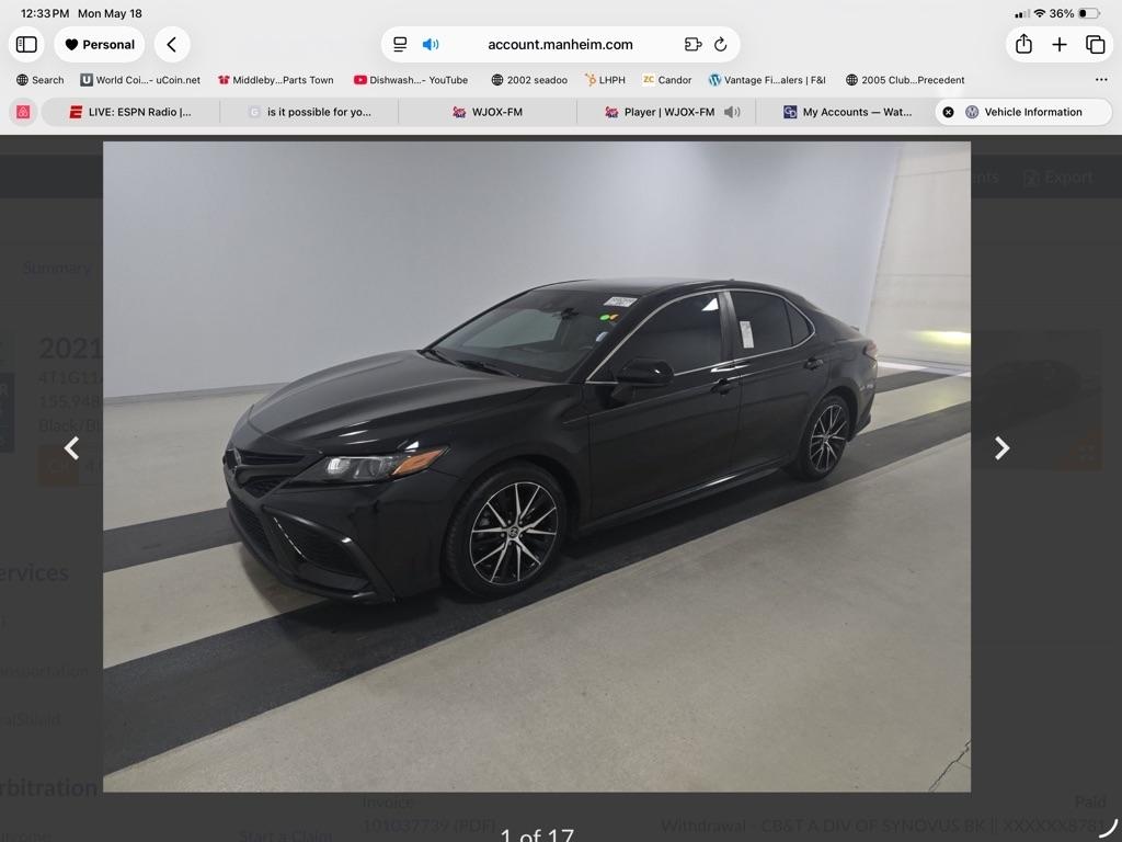 Toyota Camry XSE V6 2021