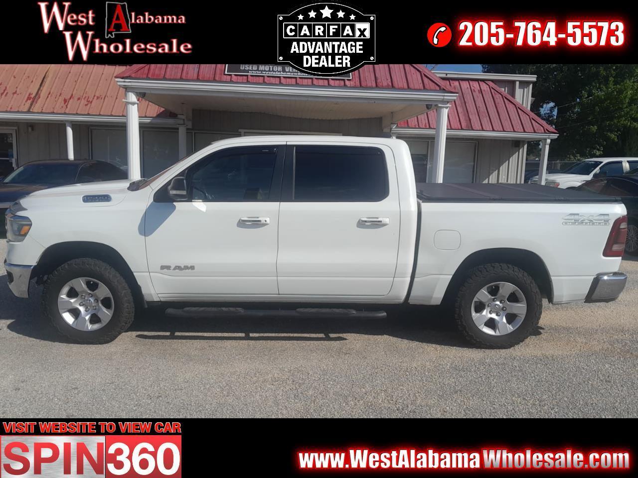 2019 RAM 1500 4WD Crew Cab 140.5" Big Horn