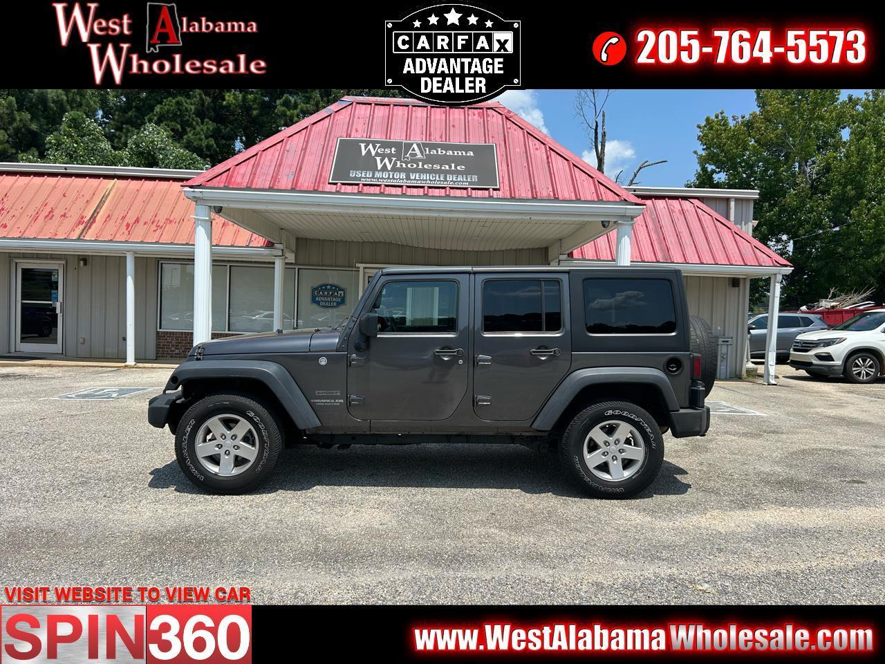 2017 Jeep Wrangler Unlimited Sport 4WD