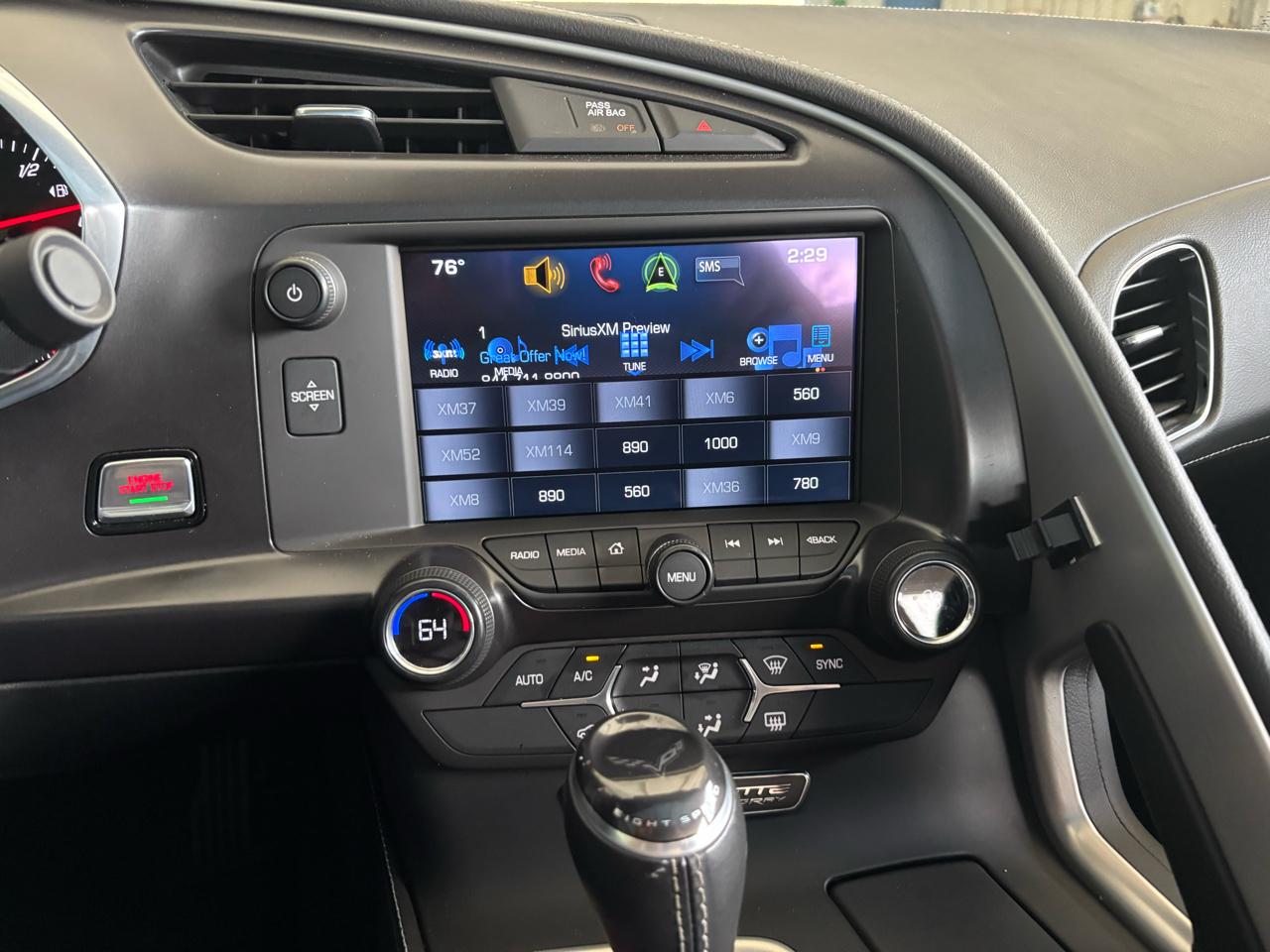 Chevrolet Corvette 2dr Stingray Cpe w/1LT 2019