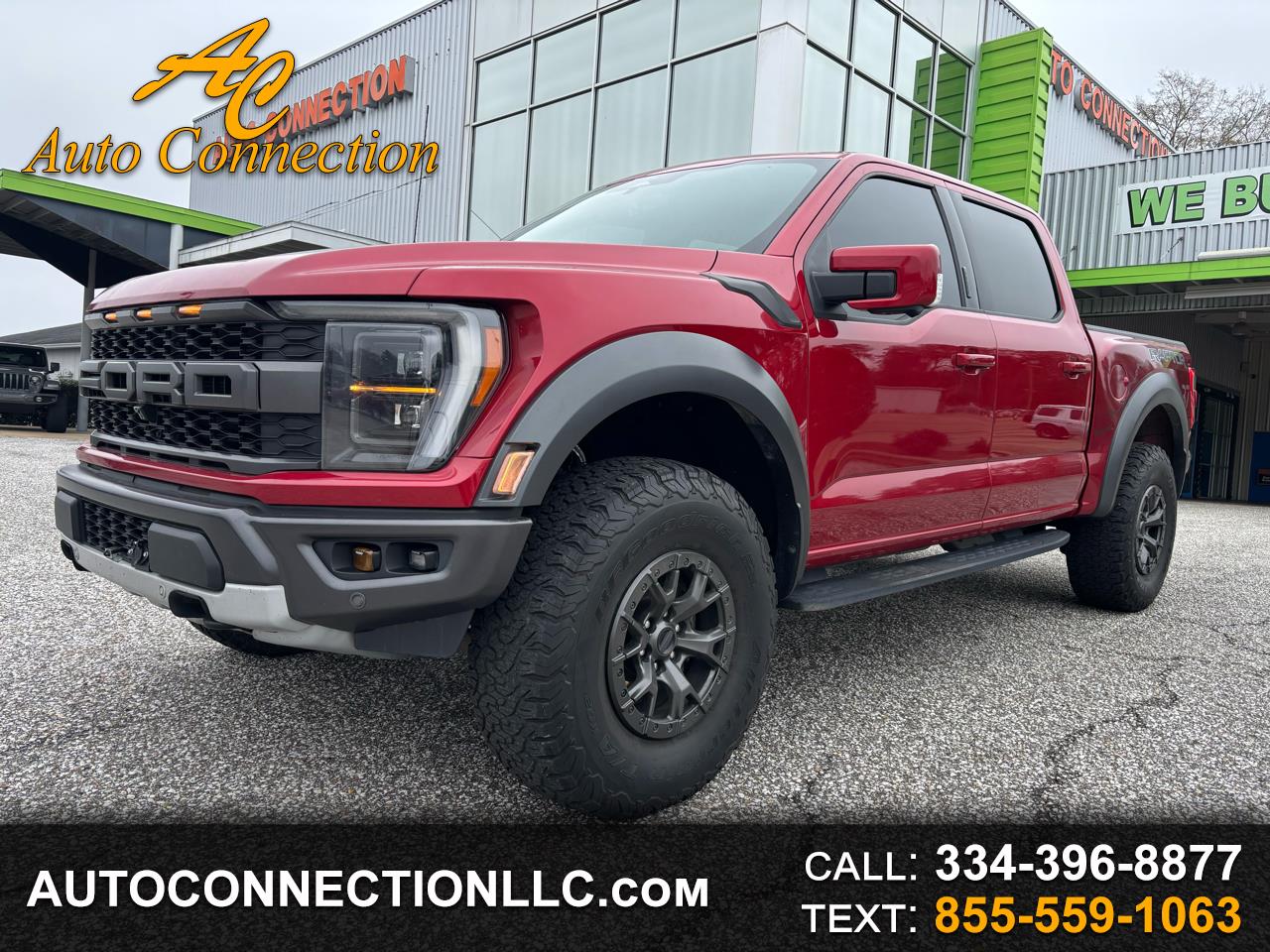 2022 Ford F-150 Raptor 4WD SuperCrew 5.5' Box