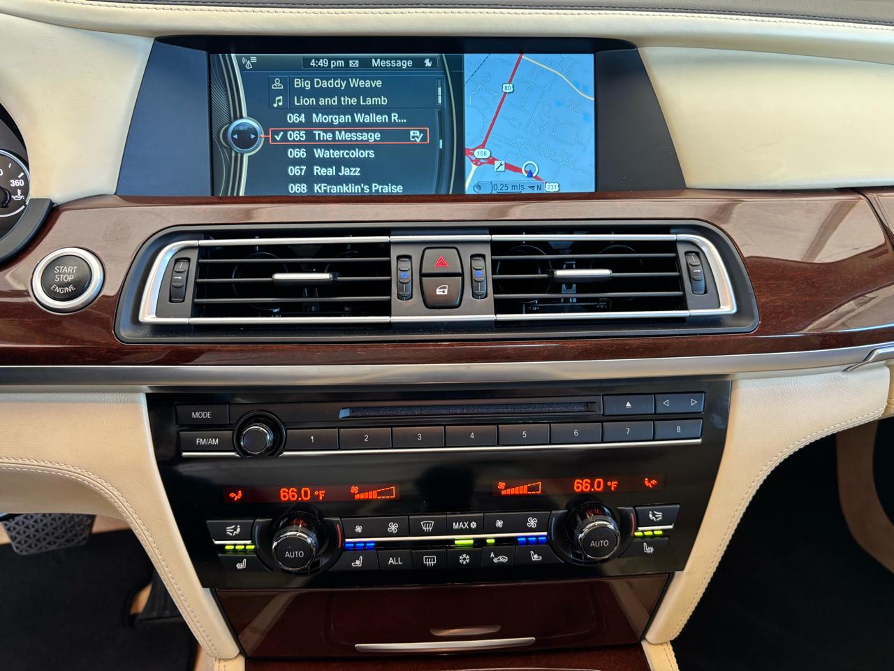 BMW 7 Series 4dr Sdn 750Li RWD 2012