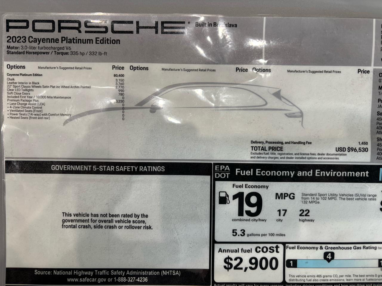 Porsche Cayenne AWD 2023