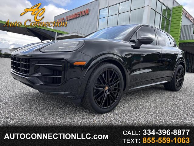 Black 2025 Porsche Cayenne SUV / Crossover All-Wheel Drive Automatic