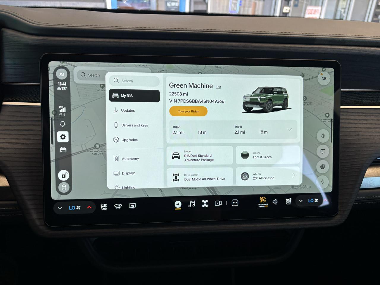 Rivian R1S Adventure Dual-Motor Standard Pack 2025