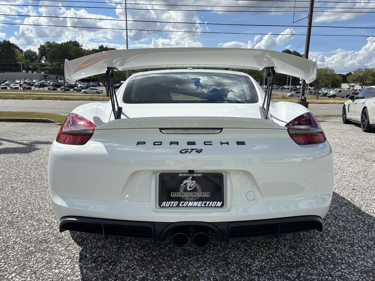 Porsche Cayman 2dr Cpe GT4 2016