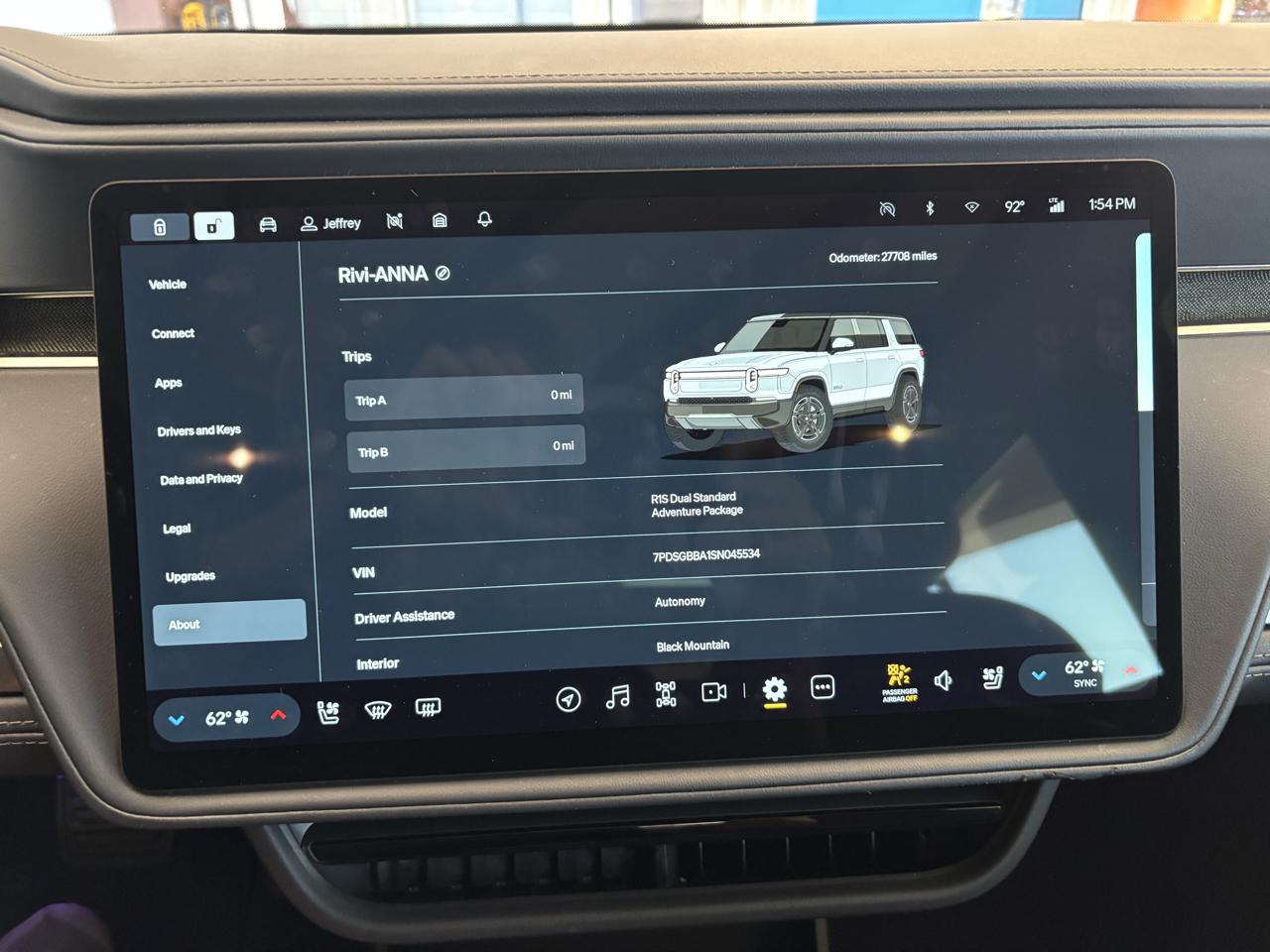 Rivian R1S Adventure Dual-Motor Standard Pack 2025