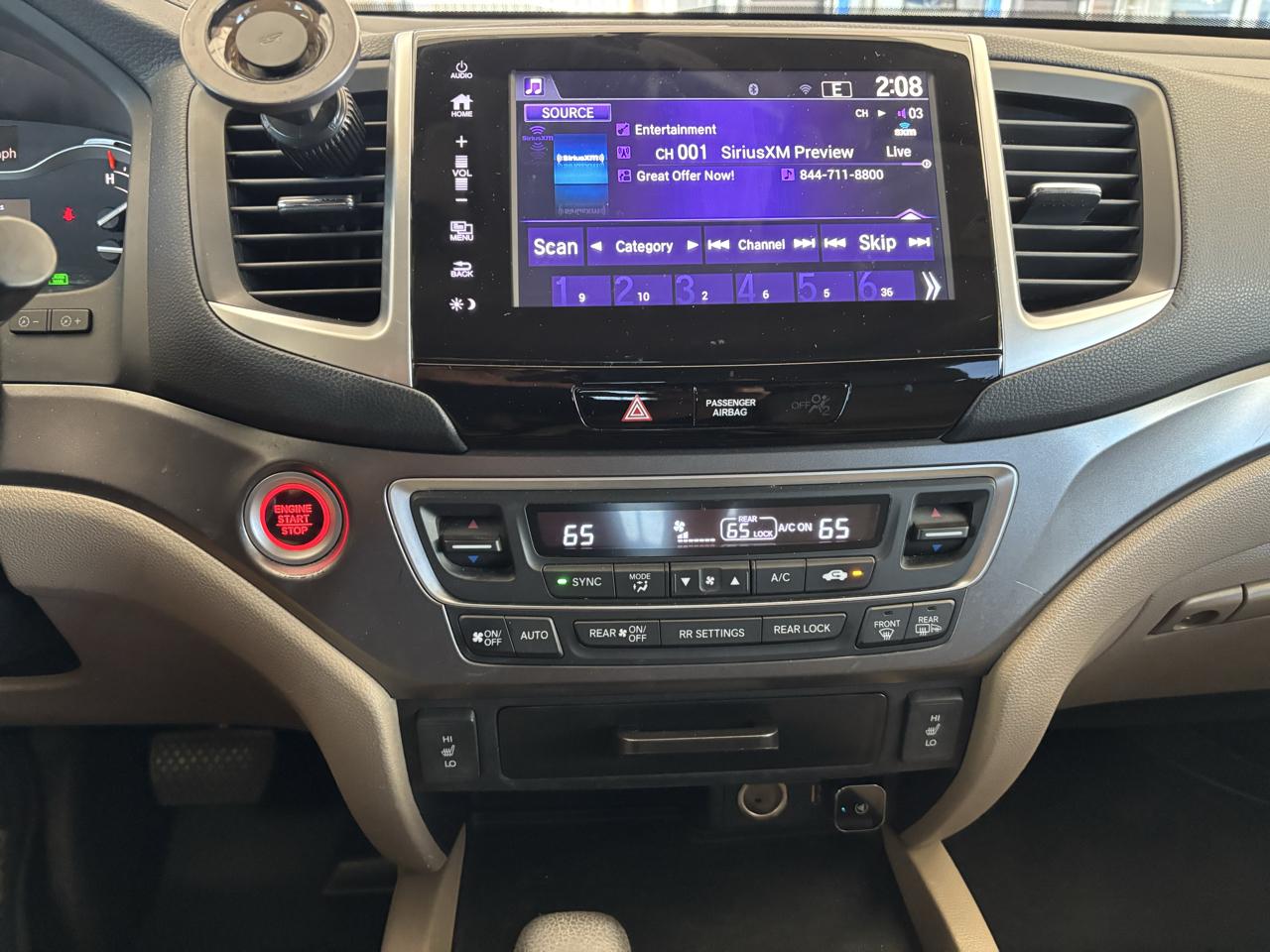 Honda Pilot AWD 4dr EX-L 2016