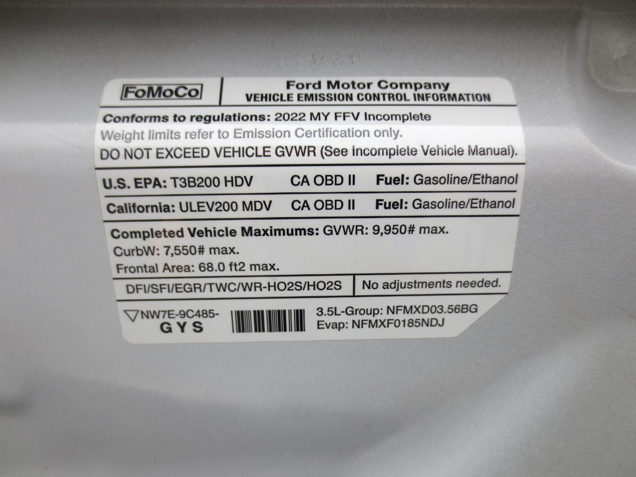 Ford Transit T-350 2022