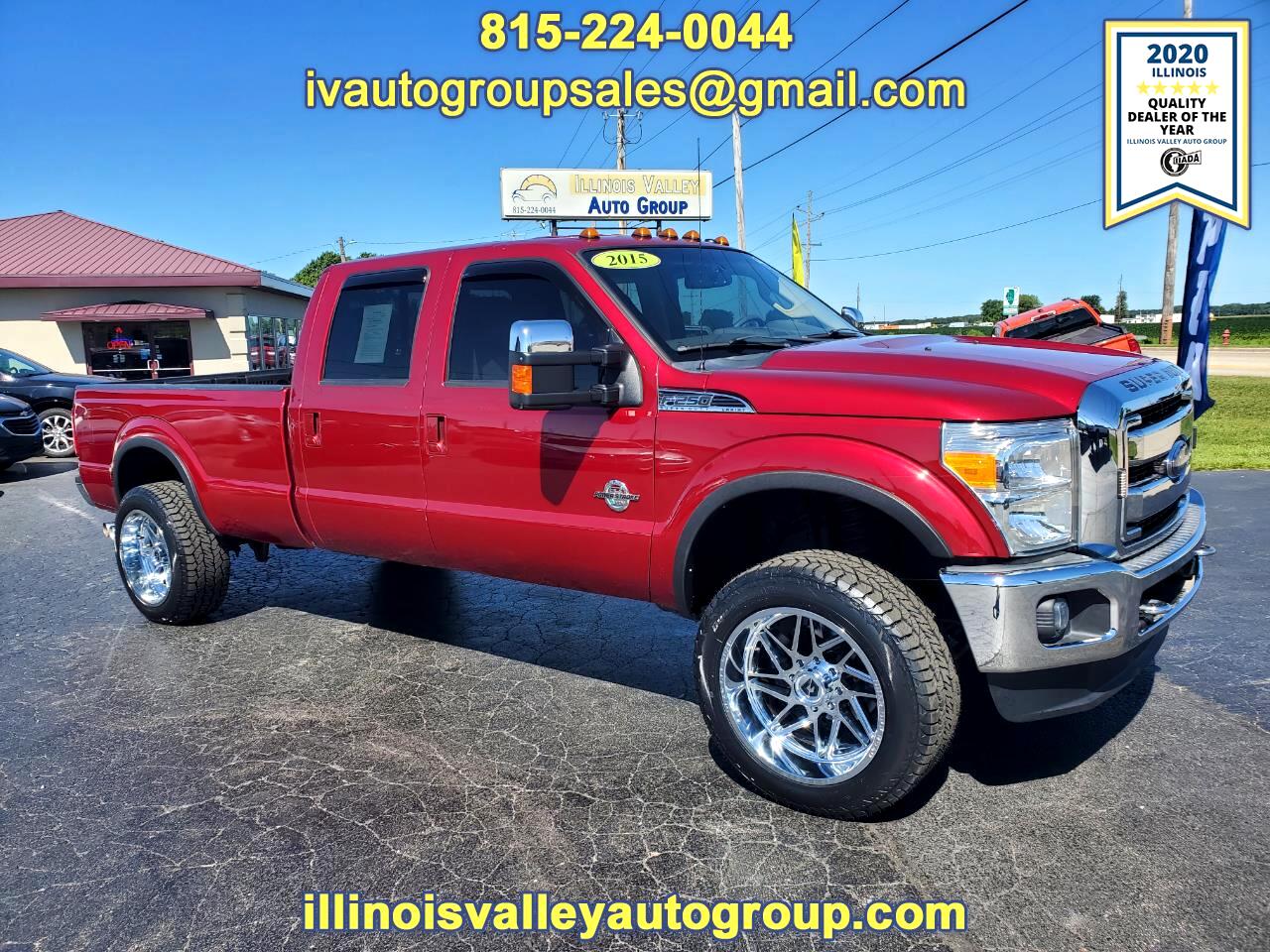 Ford F-250 SD Lariat Crew Cab Long Bed 4WD 2015