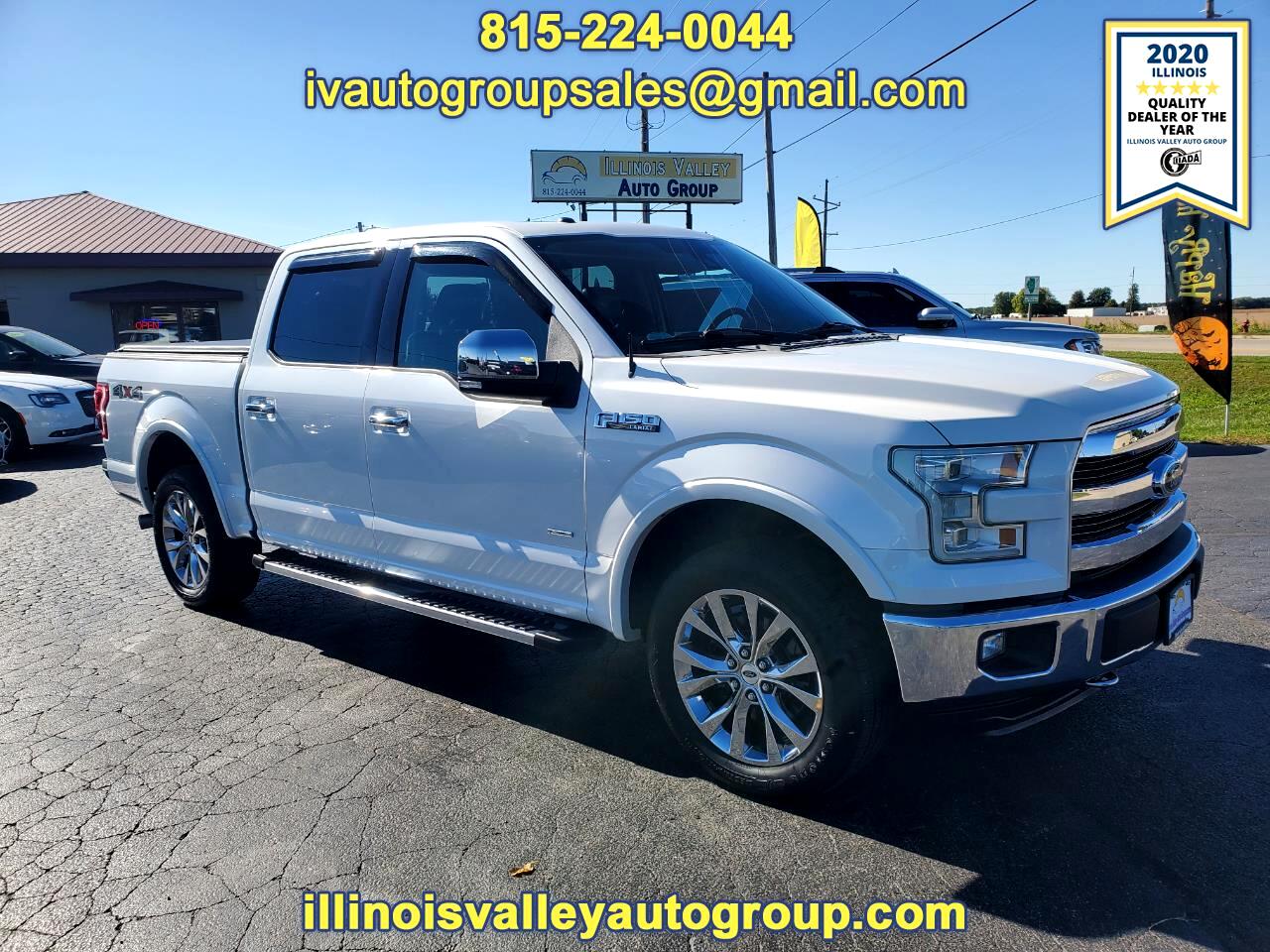 Ford F-150 Lariat SuperCrew 5.5-ft. Bed 4WD 2015