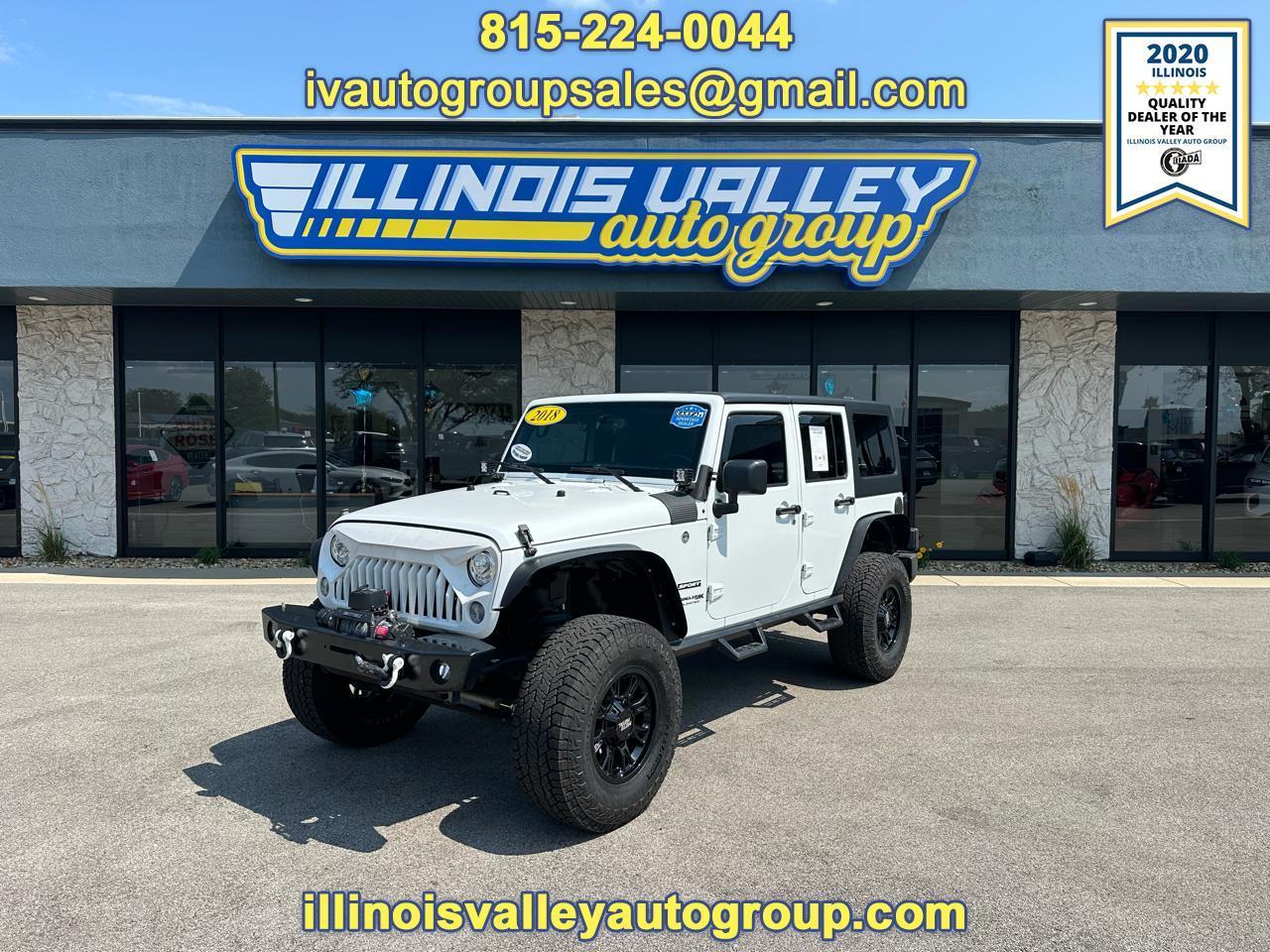 2018 Jeep Wrangler JK Unlimited Sport 4WD
