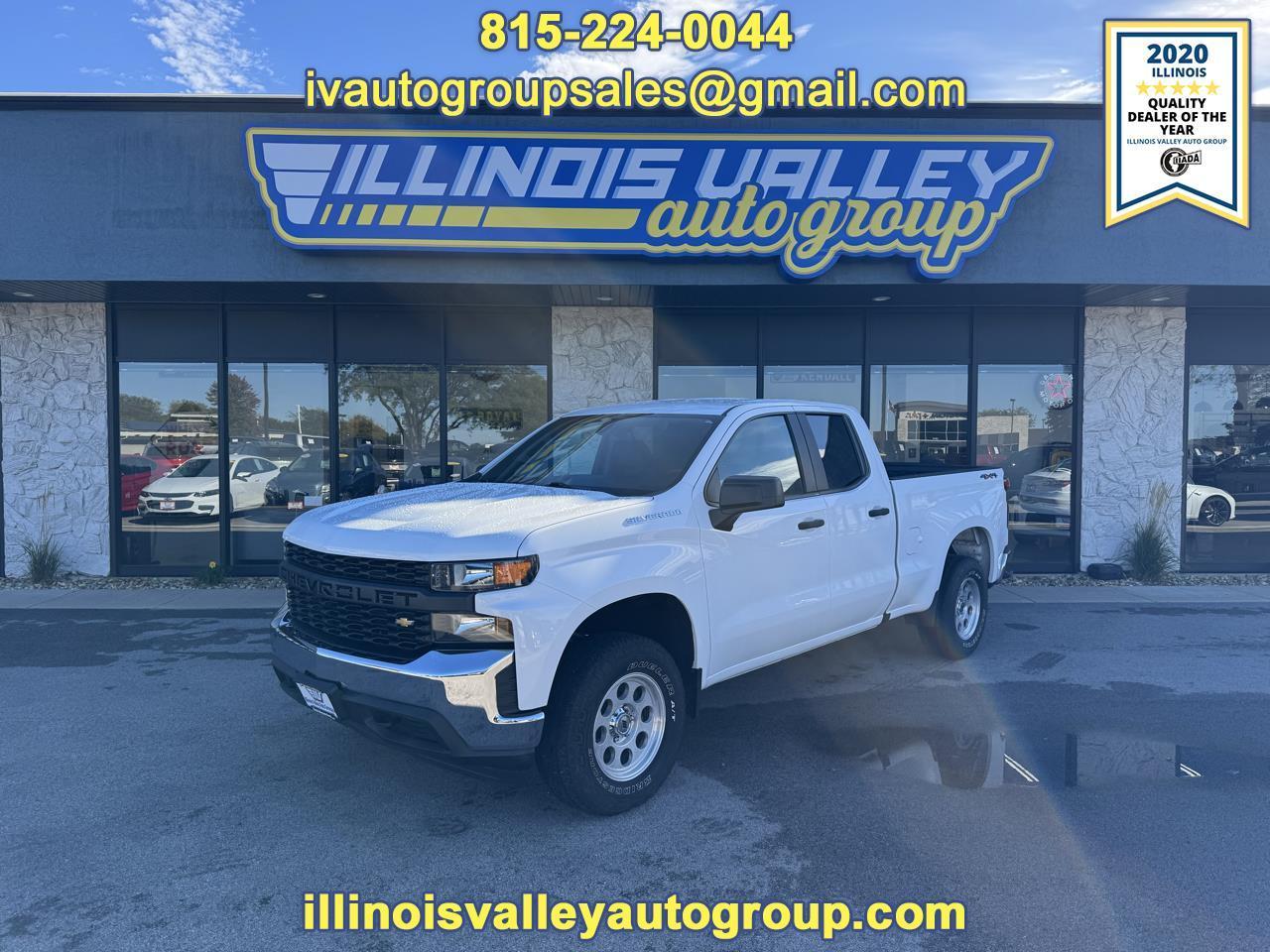 2020 Chevrolet Silverado 1500 Work Truck Double Cab 4WD
