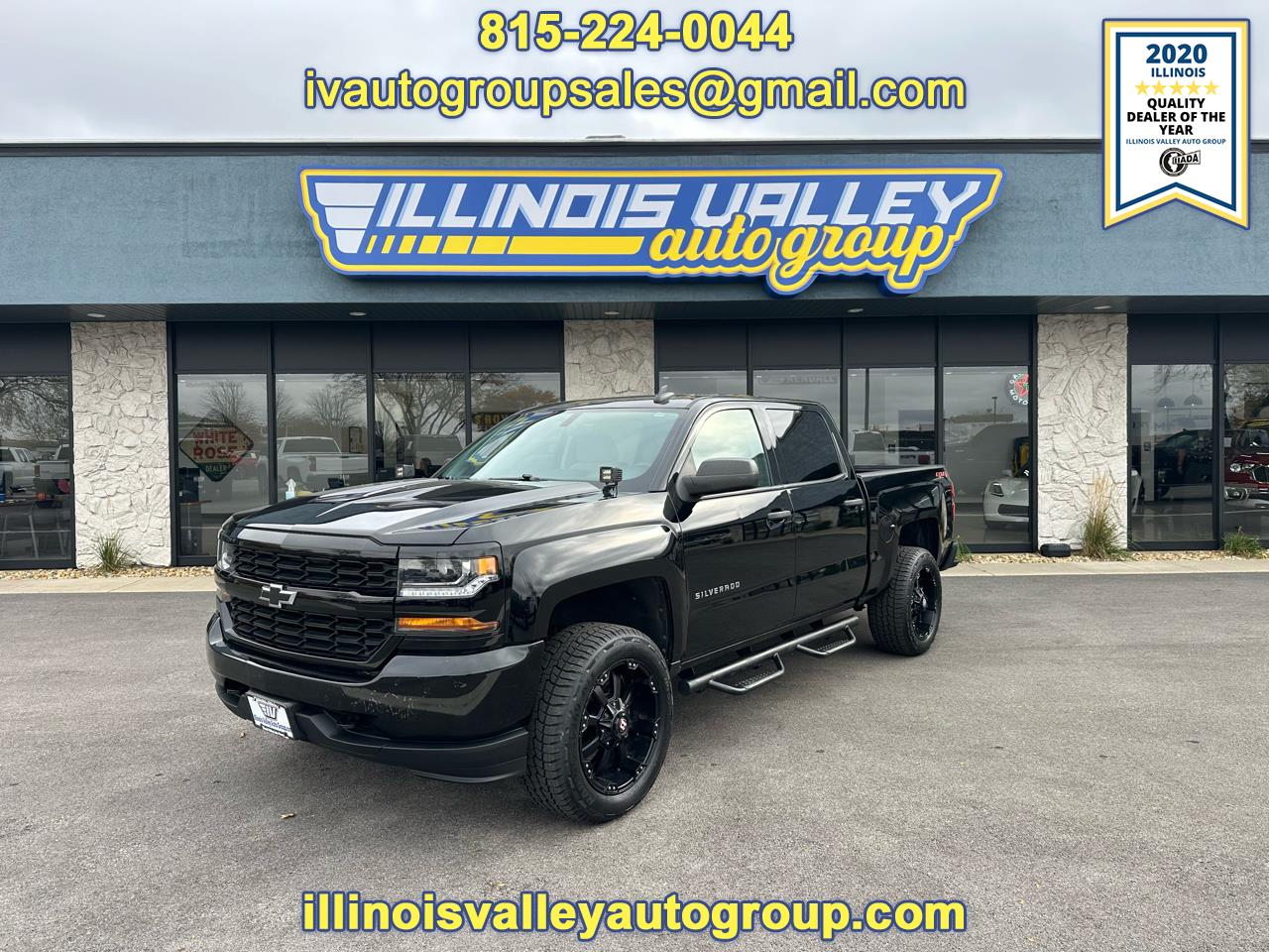 2018 Chevrolet Silverado 1500 Custom Crew Cab 4WD