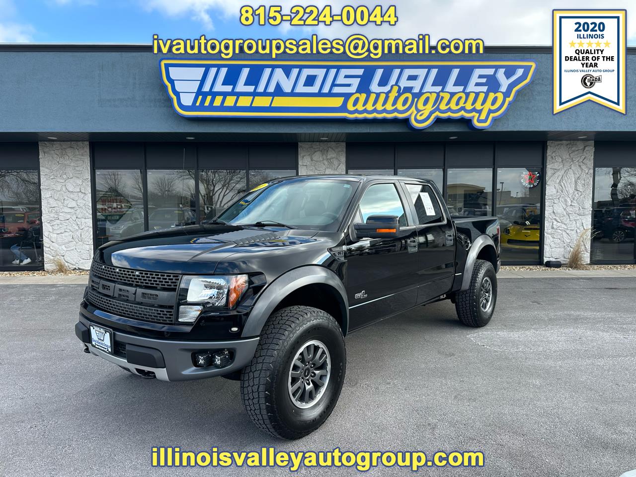 2011 Ford F-150 SVT Raptor SuperCrew 5.5-ft. Bed 4WD