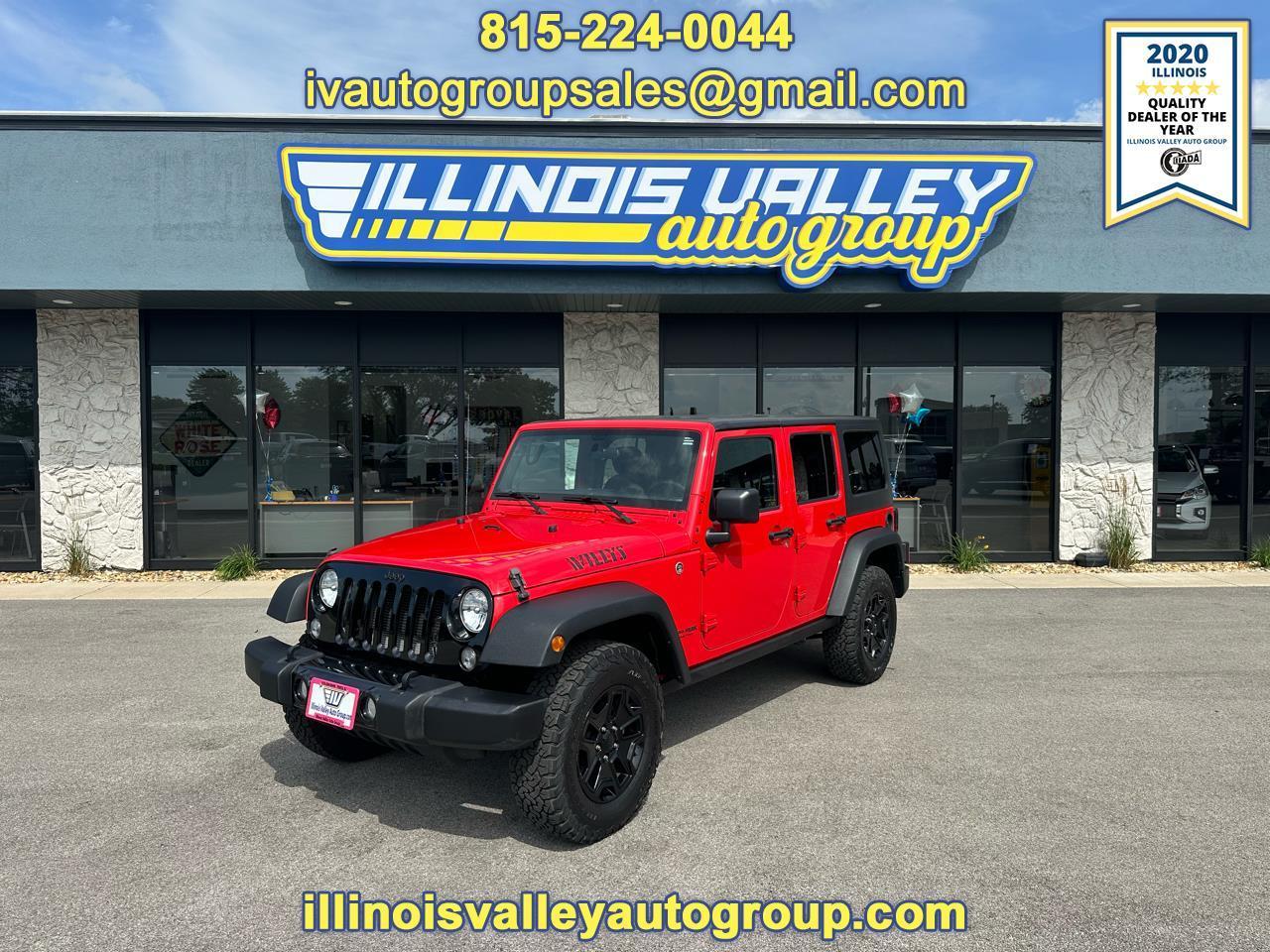 2018 Jeep Wrangler JK Willys Wheeler 4WD