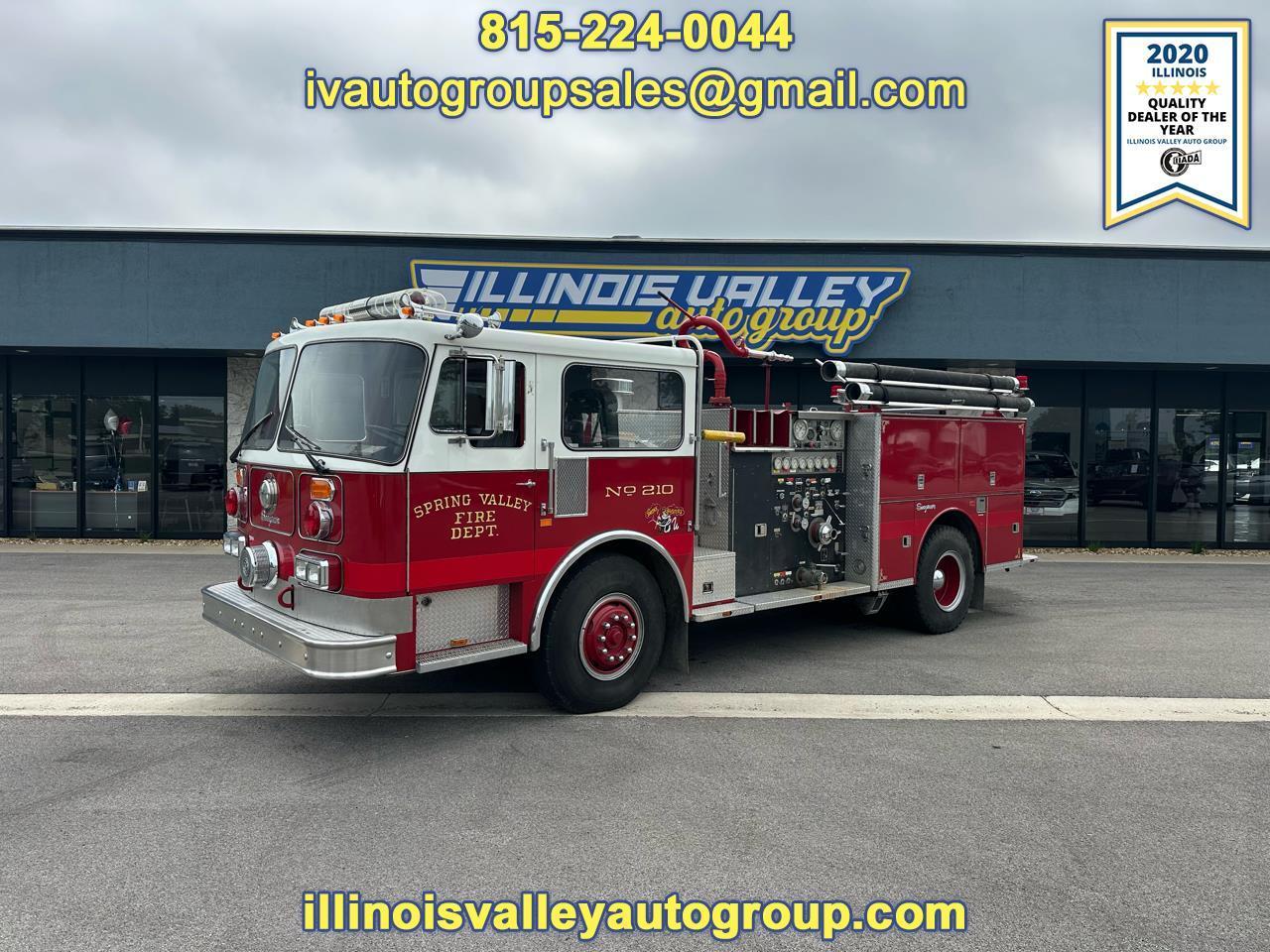 1987 Seagrave Rescue Fire Apparatus