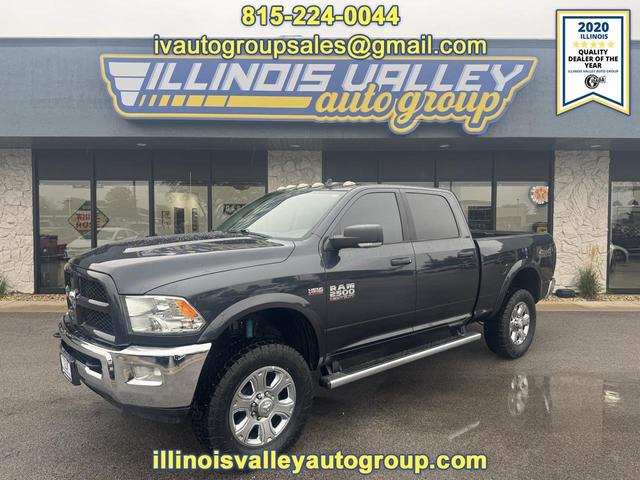 Gray 2018 RAM 2500 Pickup Truck Four-Wheel Drive Automatic
