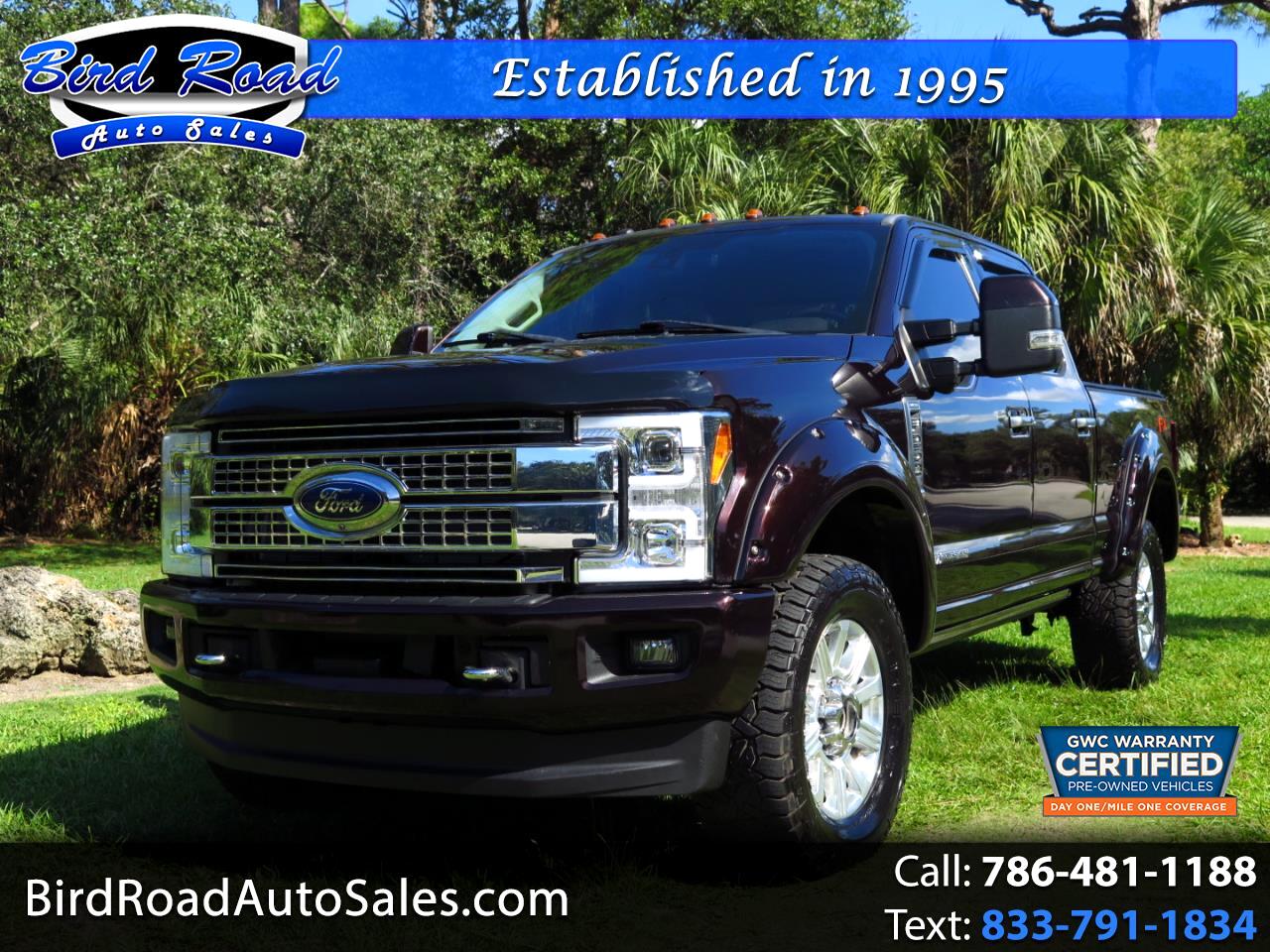 Ford F-250 SD Limited Crew Cab 4WD 2018