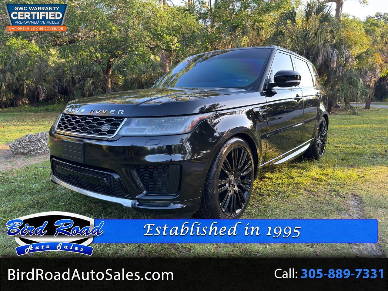 2019 Land Rover Range Rover Sport 4WD 4dr HSE LUX