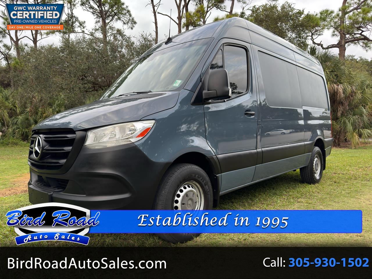 2019 Mercedes-Benz Sprinter Van 2500 High Roof V6 144 3.0 Diesel