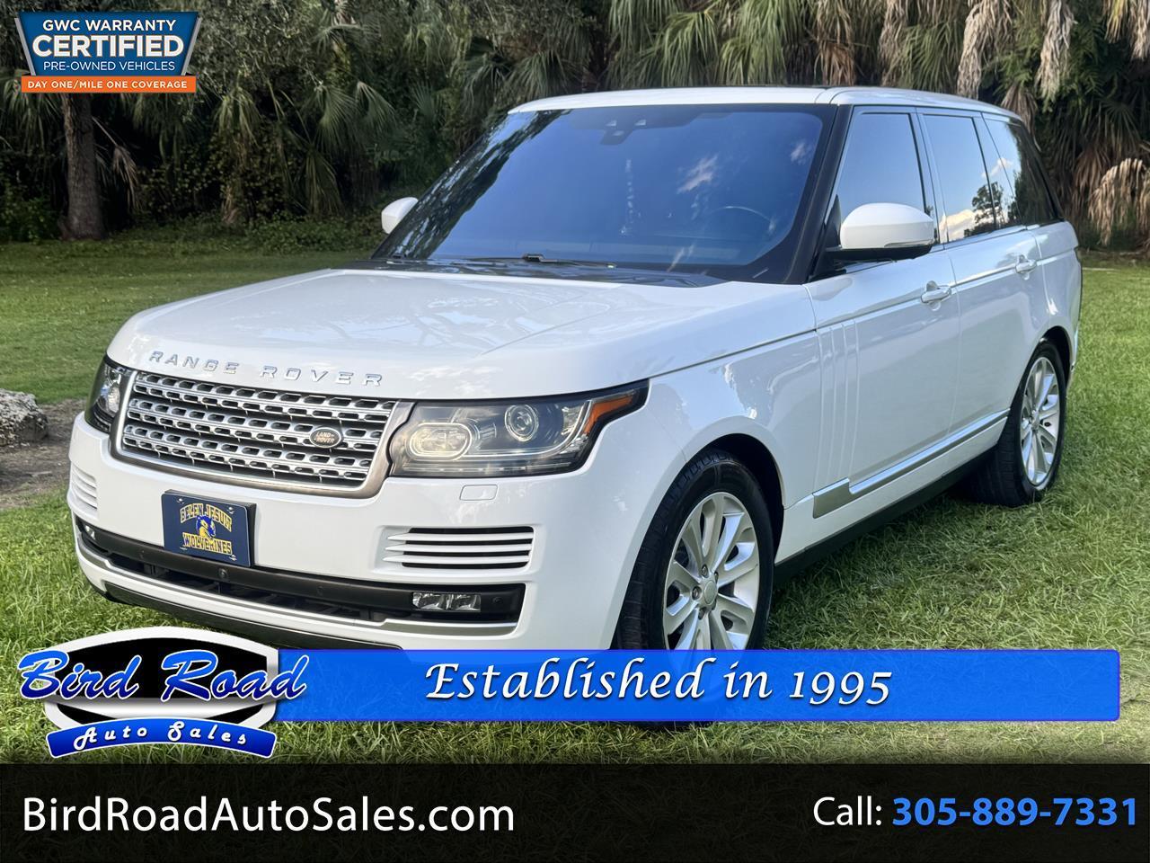 Land Rover Range Rover Td6 Diesel HSE SWB 2017