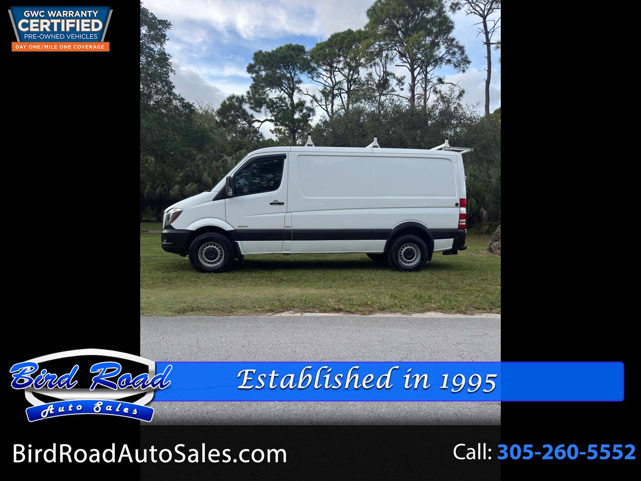 2016 Mercedes-Benz Sprinter Cargo Vans RWD 2500 144" Worker