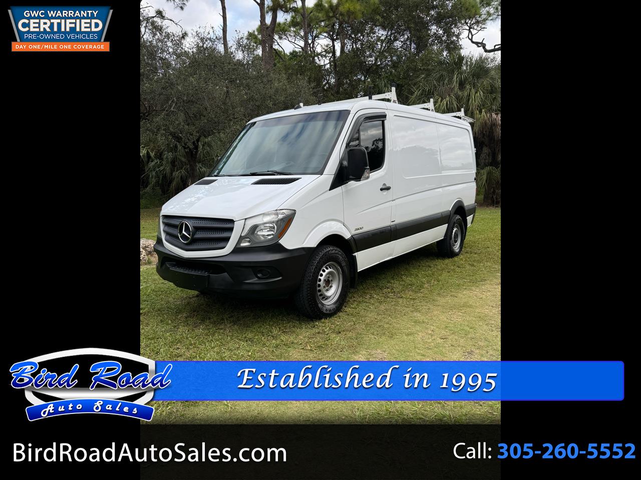 2016 Mercedes-Benz Sprinter Cargo Vans RWD 2500 144" Worker