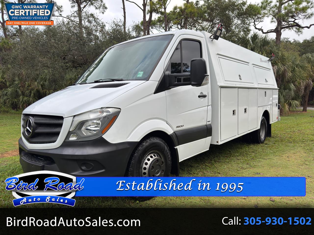 2016 Mercedes-Benz Sprinter RWD 3500 170 Utility Box
