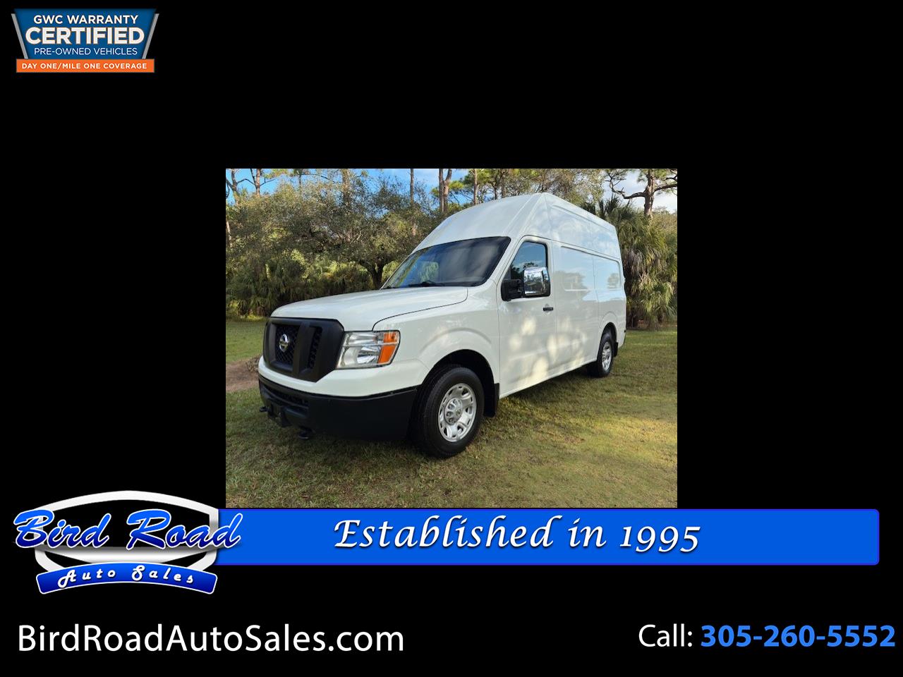 2021 Nissan NV Cargo NV2500 HD High Roof V8 SV