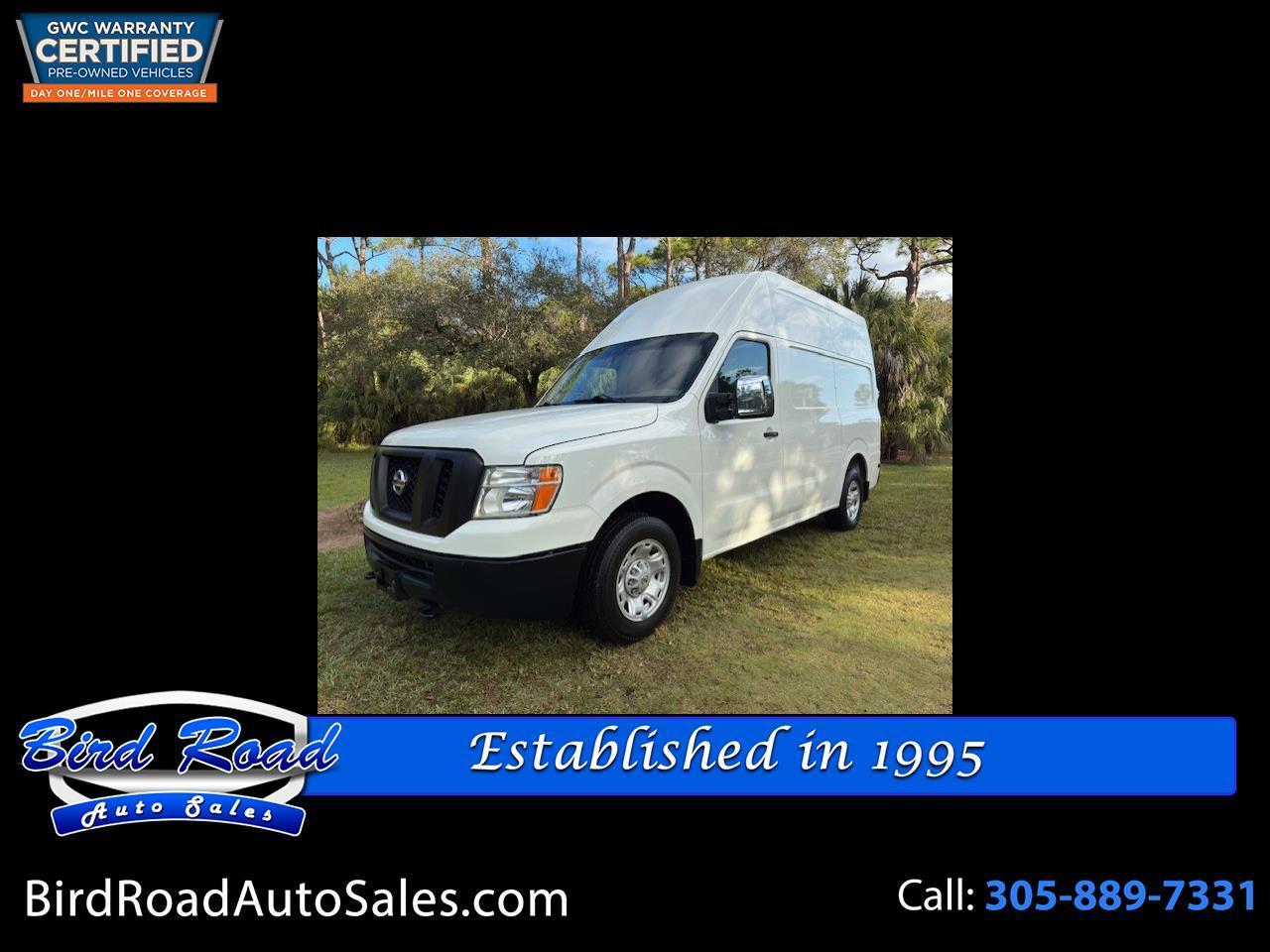 2021 Nissan NV Cargo NV2500 HD High Roof V8 SV