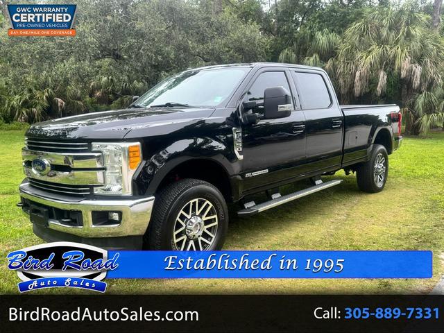 Black 2017 Ford F-350 Super Duty Pickup Truck Four-Wheel Drive