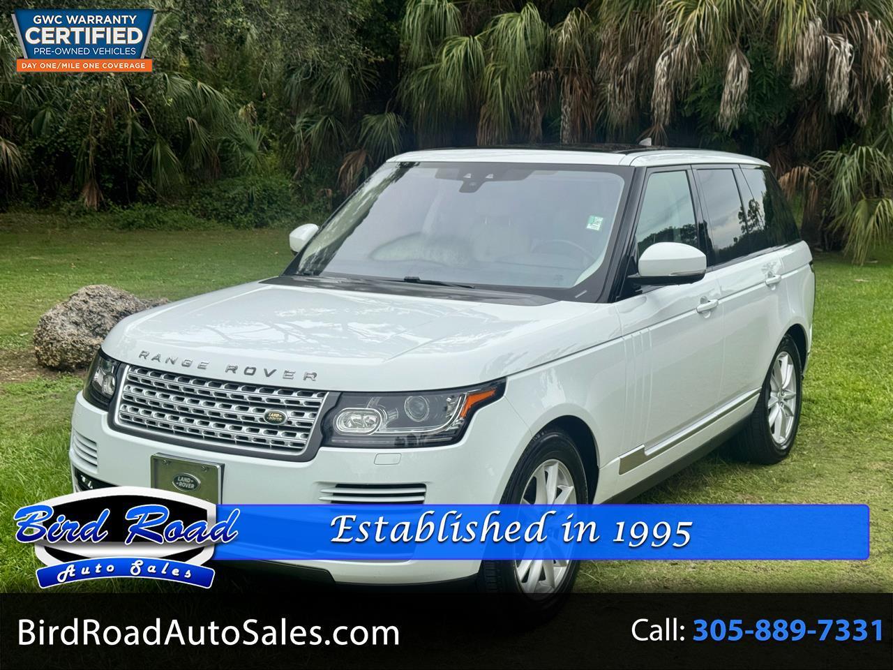 Land Rover Range Rover Td6 Diesel SWB 2017