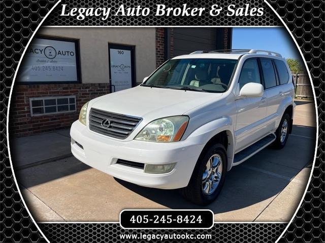 White 2005 Lexus GX 470 4WD SUV / Crossover Four-Wheel Drive Automatic
