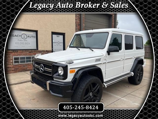 White 2005 Mercedes-Benz G-Class G 500 4MATIC SUV / Crossover All-Wheel Drive Automatic