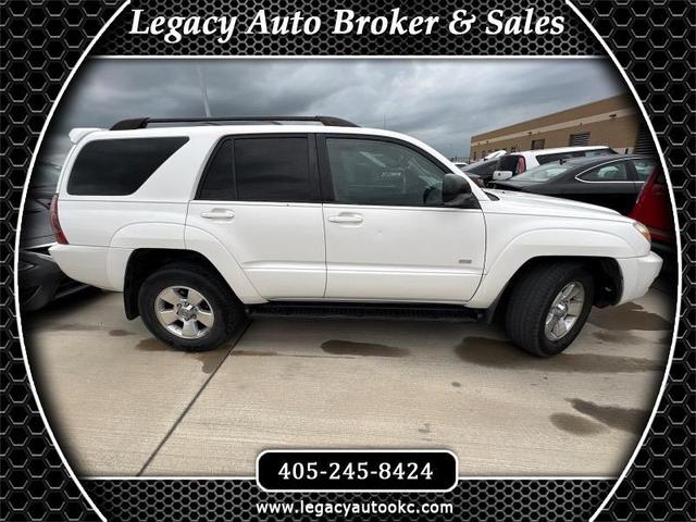 White 2005 Toyota 4Runner SUV / Crossover Rear-Wheel Drive Automatic