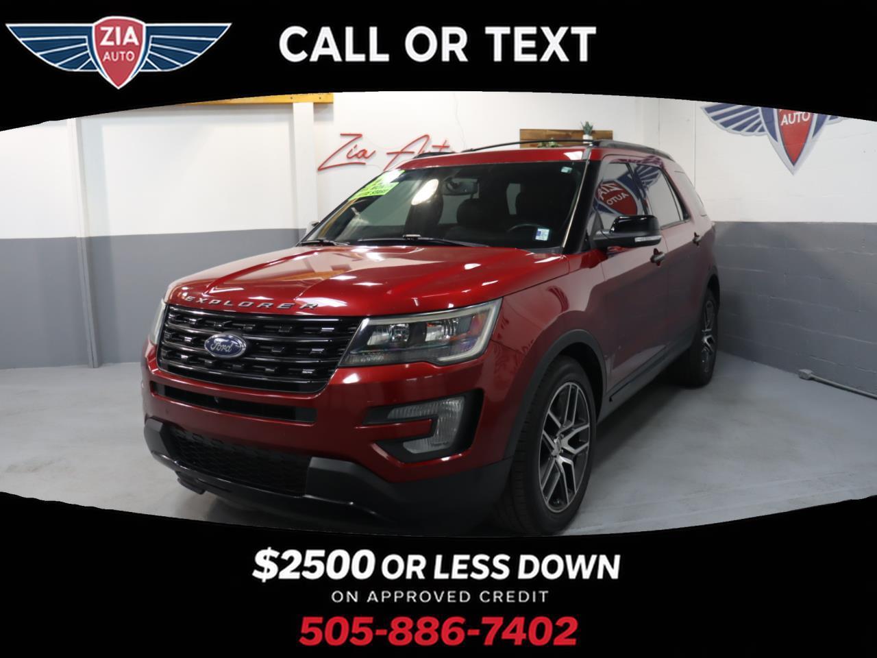 2017 Ford Explorer 4d SUV 4WD Sport