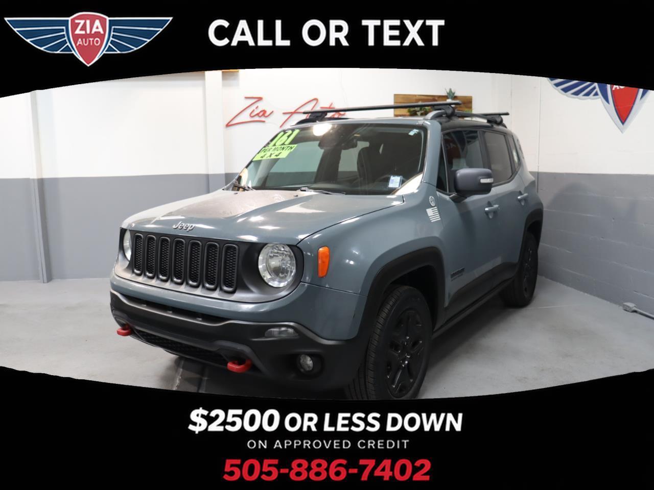 2017 Jeep Renegade 4d SUV 4WD Deserthawk