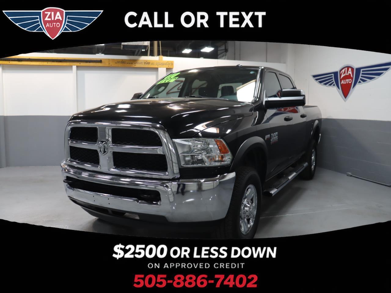2018 RAM 2500 Crew Cab Tradesman
