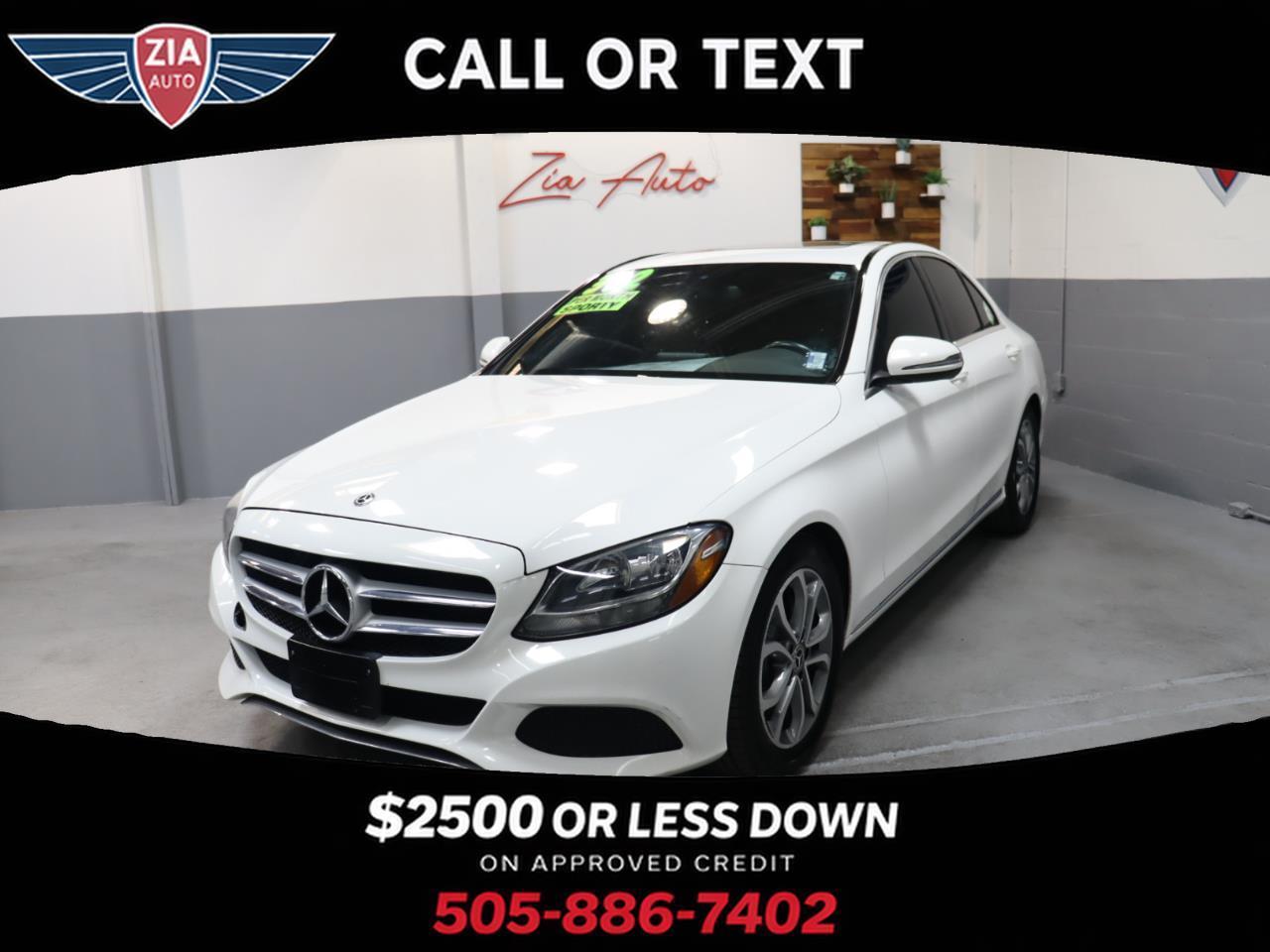 2018 Mercedes-Benz C-Class 4d Sedan C300