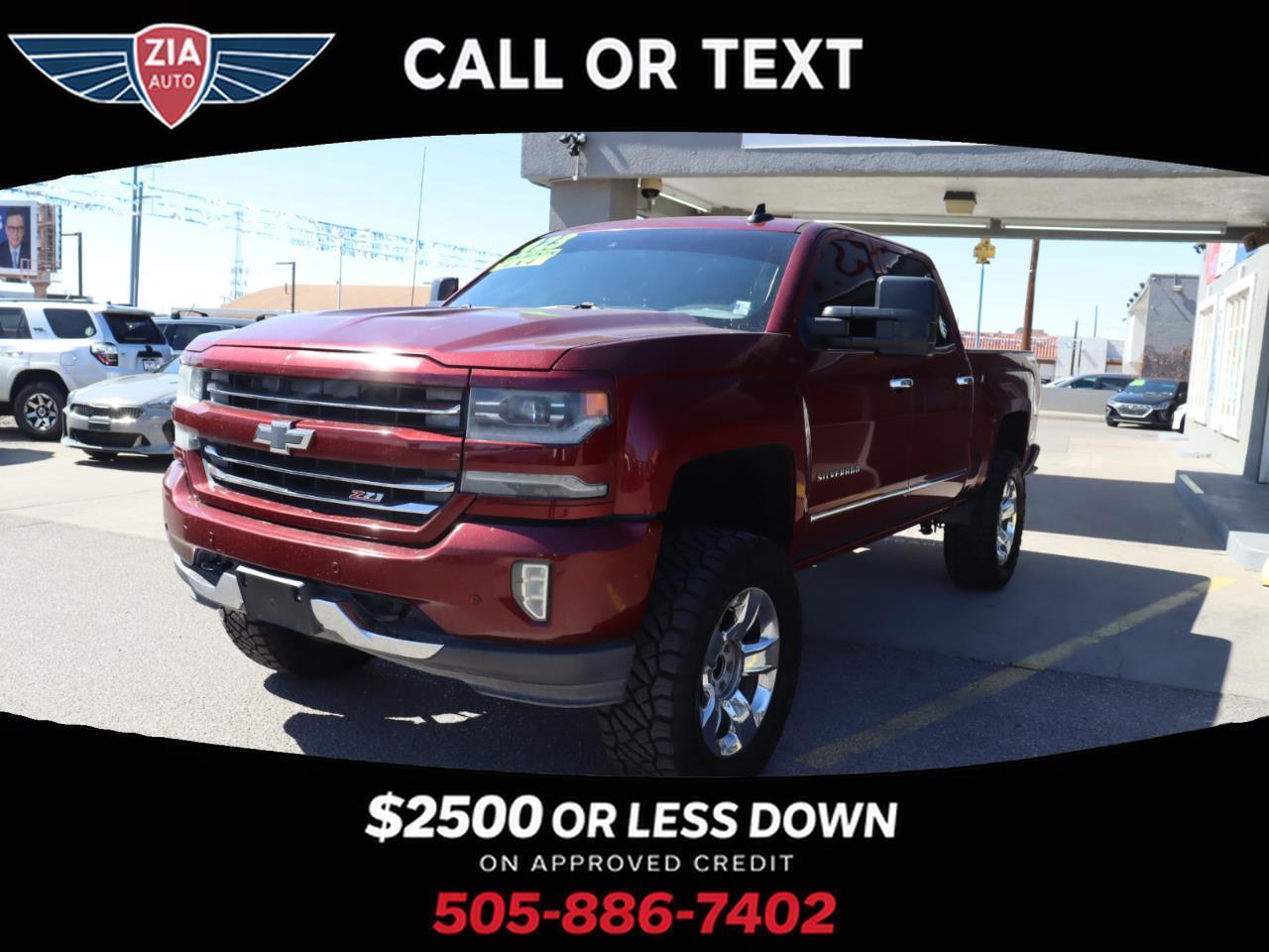 2016 Chevrolet Silverado 1500 Crew Cab LTZ Z71