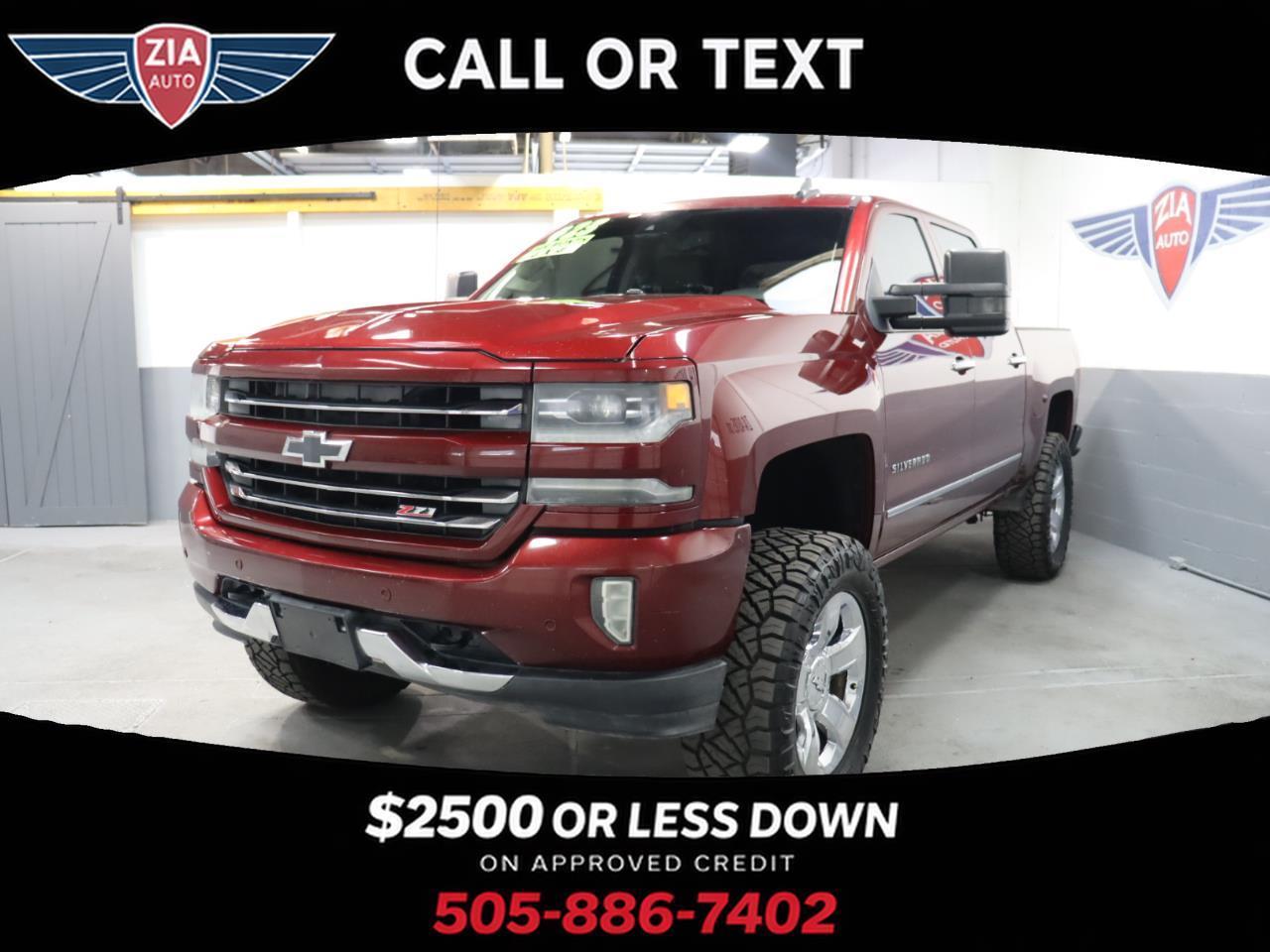 2016 Chevrolet Silverado 1500 Crew Cab LTZ Z71