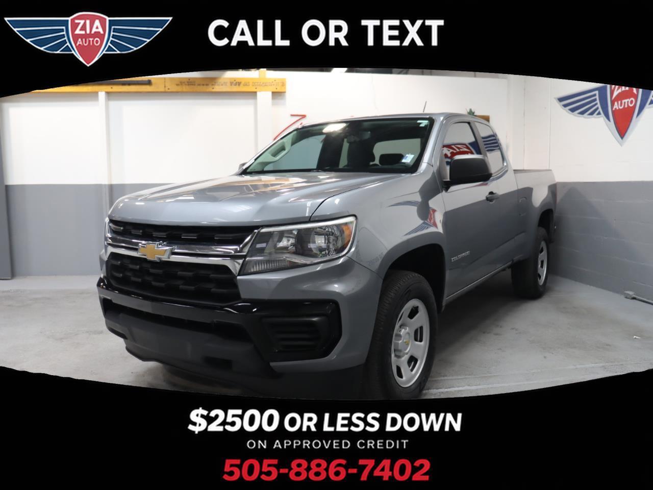 2021 Chevrolet Colorado 2WD Ext Cab 128" Work Truck